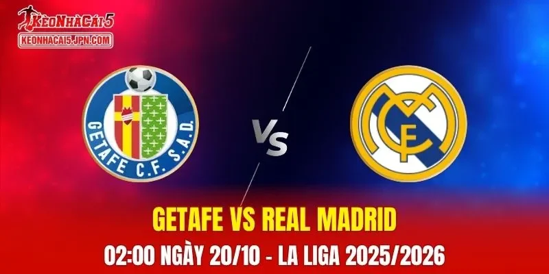 Nhận định soi kèo Getafe vs Real Madrid 20h00 ngày 20-10