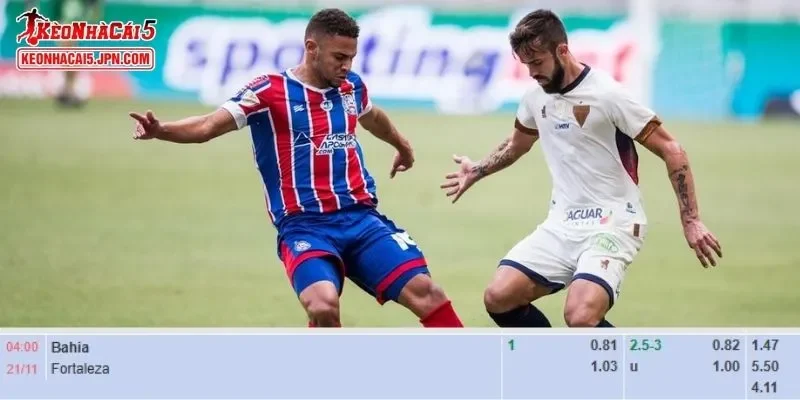 Dự đoán cụ thể nhất cho cuộc so tài Bahia vs Fortaleza