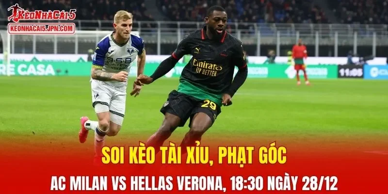 Trận đấu giữa AC Milan và Hellas Verona đang hứa hẹn sẽ bùng nổ